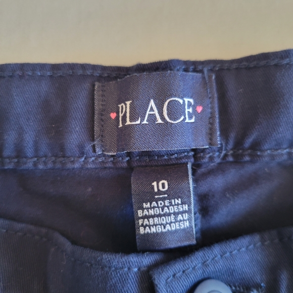 NWOT 3/$20 The Children’s Place  Girls Uniform Skinny Chino Pant, Tidal size 10 - Picture 3 of 6